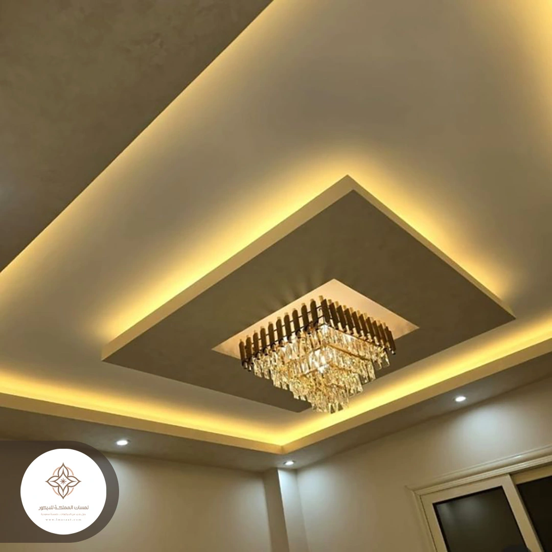 اسقف جبس مع اضاءة بالظهران
