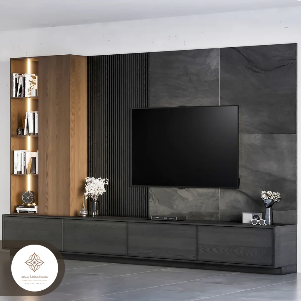 ديكور تلفزيون جداري الخبر