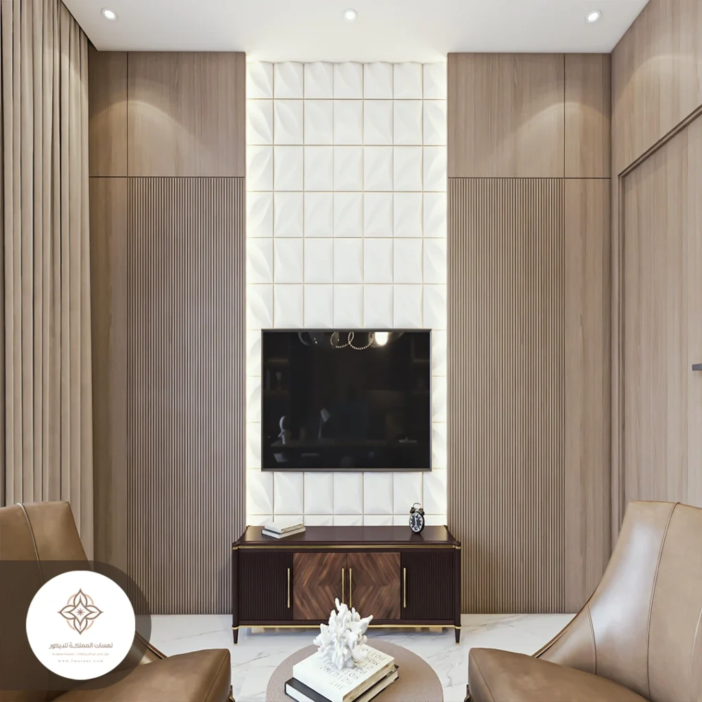 ديكور شاشه مودرن رأس تنورة