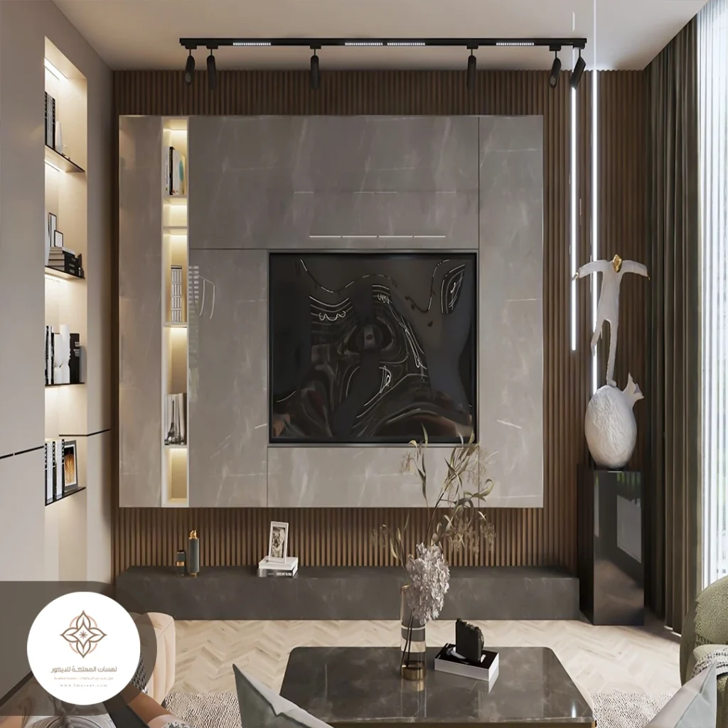 تصميم ديكور شاشه الجبيل