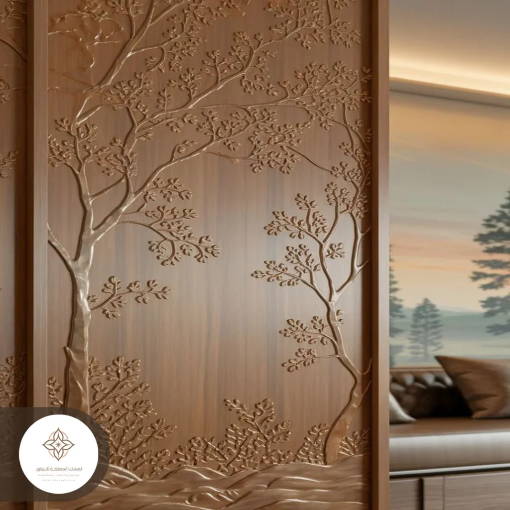 ديكورات خشب محفور الدمام