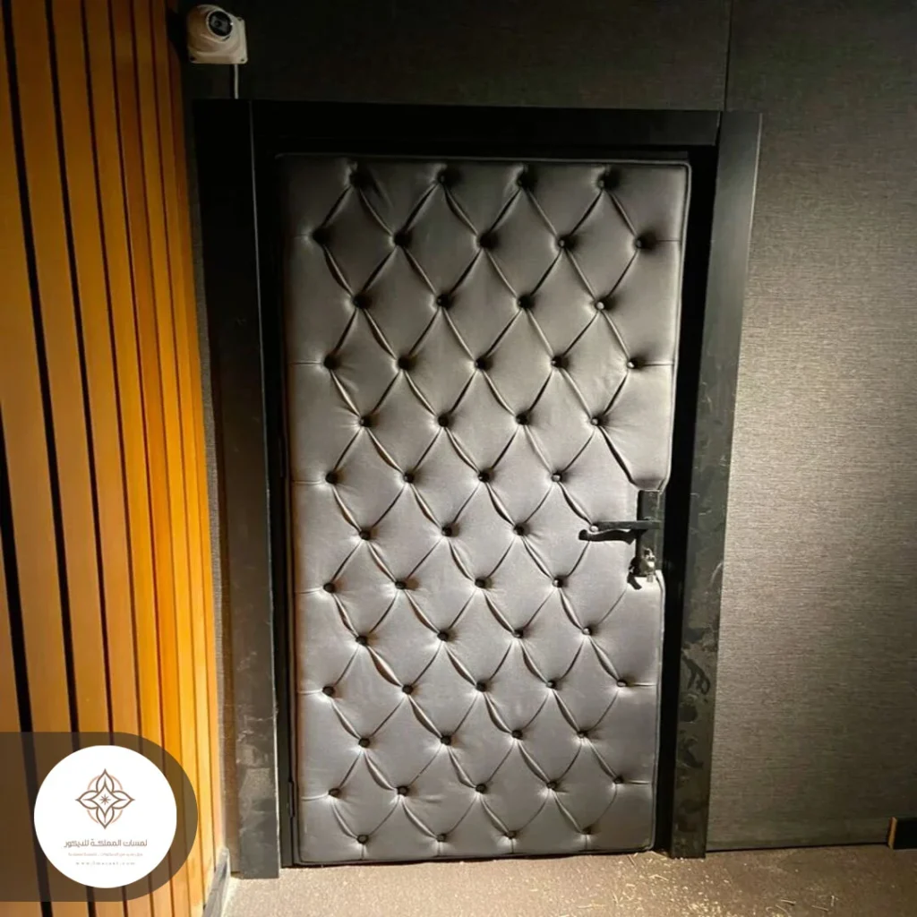 عازل صوت للباب الخشب الاحساء