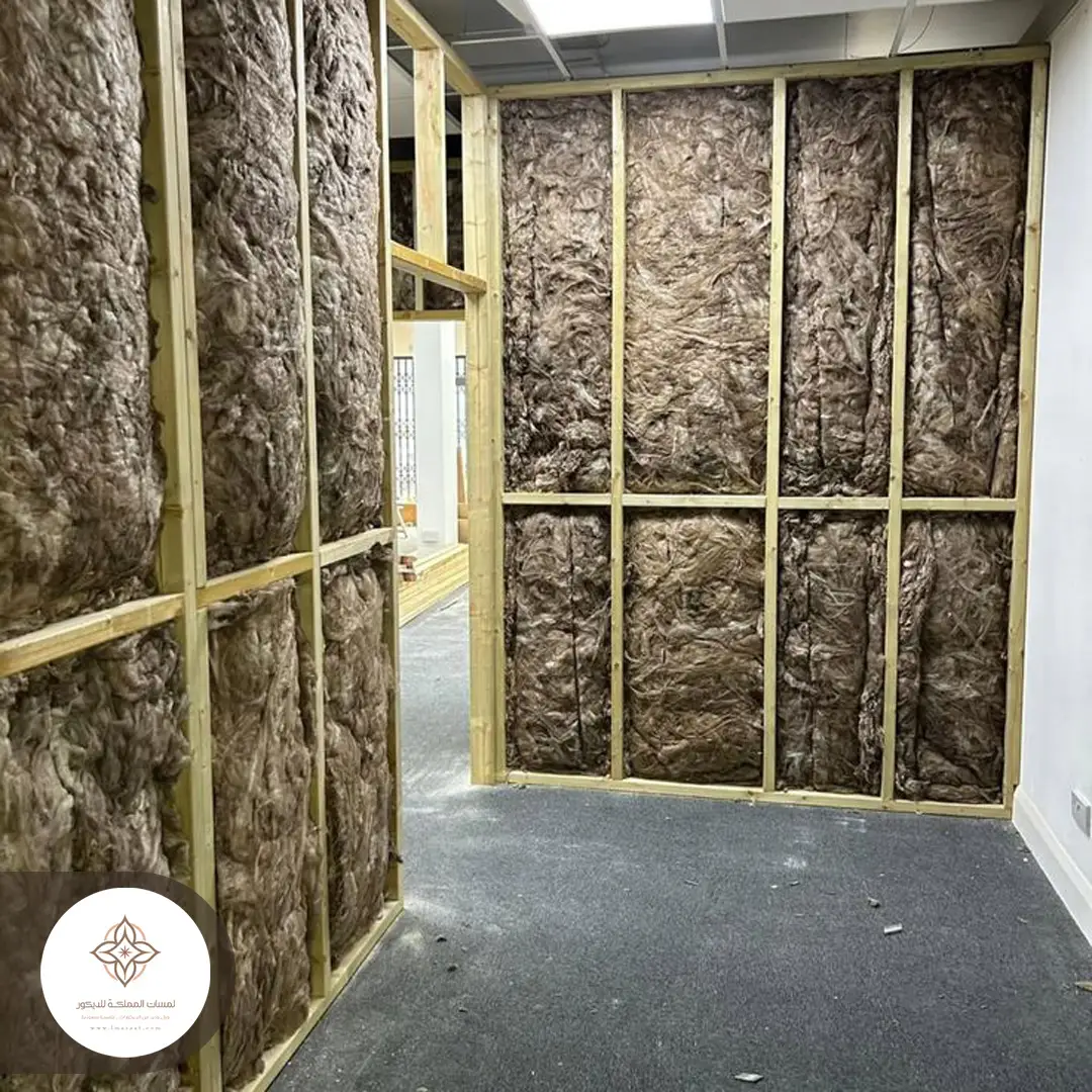 عازل صوت للغرف بعد البناء الاحساء