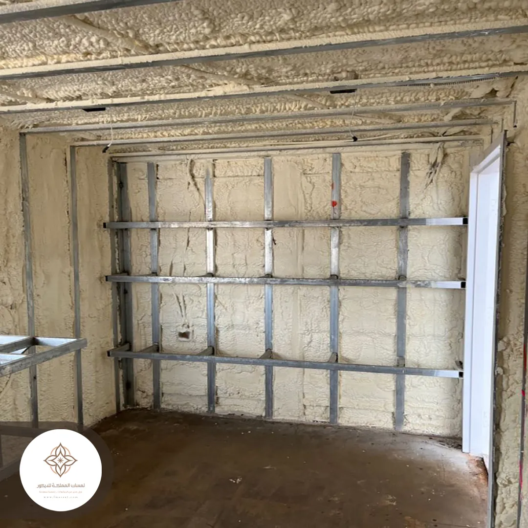 عازل صوت للغرف بعد البناء الاحساء