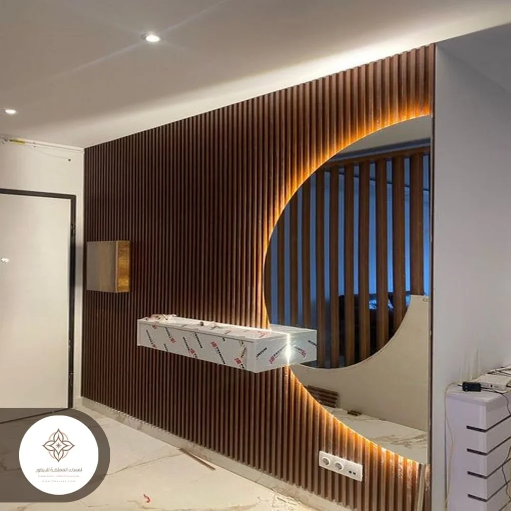 ديكور مرايا جدارية مستطيلة سيهات