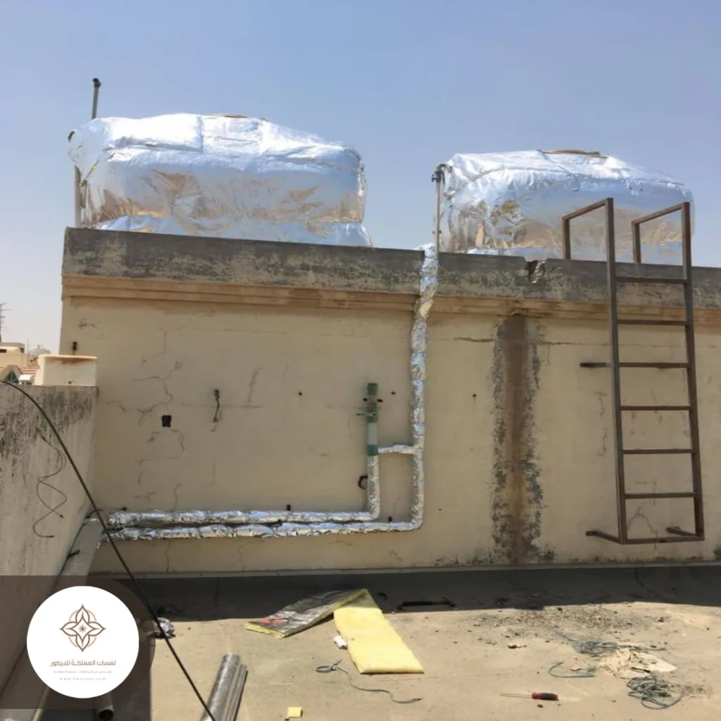 تغطية المواسير الخارجية الخبر