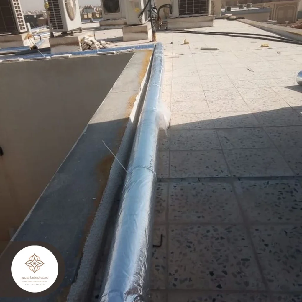 تغليف مواسير الخزان الظهران